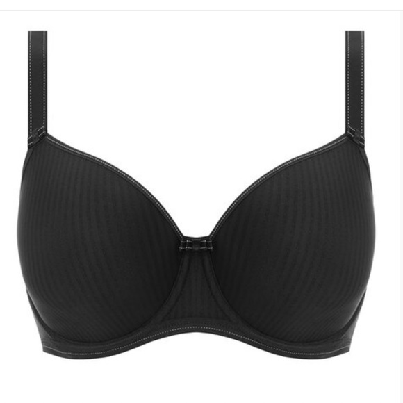 Freya Idol Balcony Underwire Balconette Bra Black 32J Lightly Lined Lingerie - Picture 2 of 6